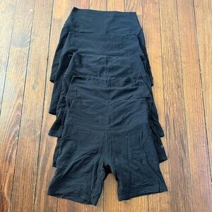 Split 59 Black high-waisted sportswear shorts - 5 pairs for 30$ #fitness